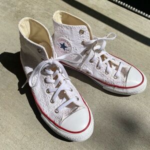 White high top Converse